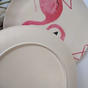 Natuarlly Danny Seo Dining Flamingo Pink Dinner Plates 4 Naturally Danny Seo Poshmark